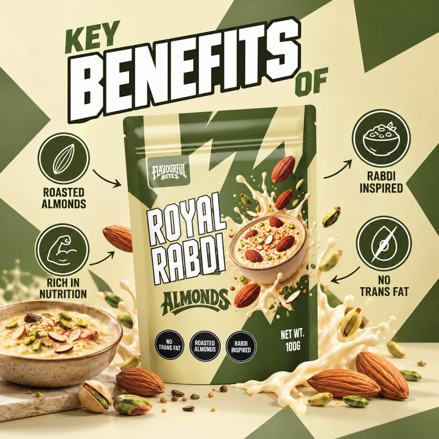 Royal Rabdi almonds, Flavourful Bites, view 2